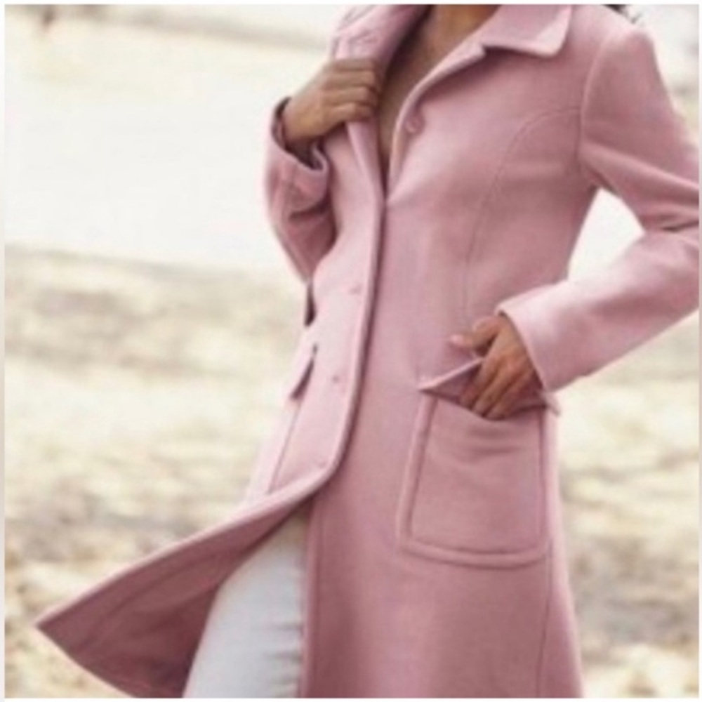Moda International Soft Pink Trench Coat 🐇